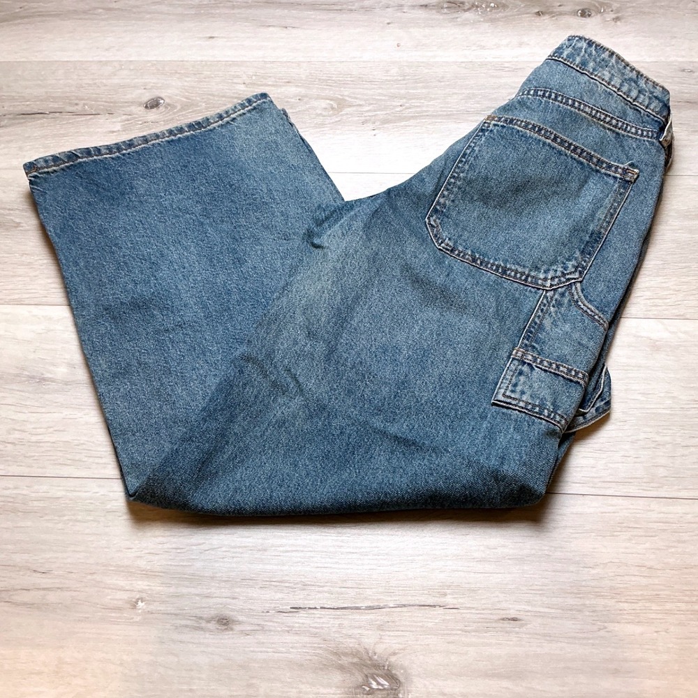Wild Fable Low-Rise Baggy Jeans Women 4 Blue New With Tags - Picture 3 of 9